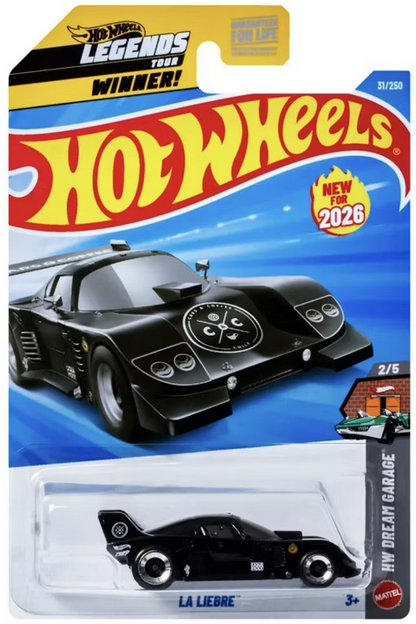 Hot Wheels La Liebre Black 31/250 HW Dream Garage 2/5