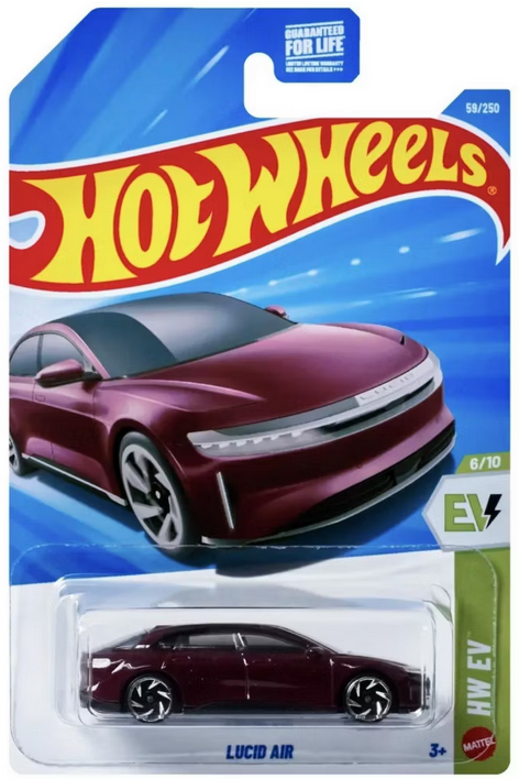 Hot Wheels Lucid Air 59/250 HW EV 6/10