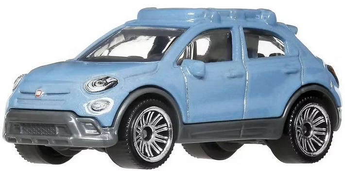 Matchbox 2016 Fiat 500X Light Blue 35/125