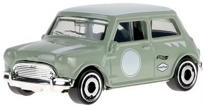 Hot Wheels Austin Mini Cooper S Light Green 71/250 Then and Now 1/10