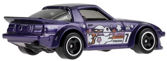 Hot Wheels Mazda RX-7 Rabbit Graphics 61/250 HW J Imports 2/10
