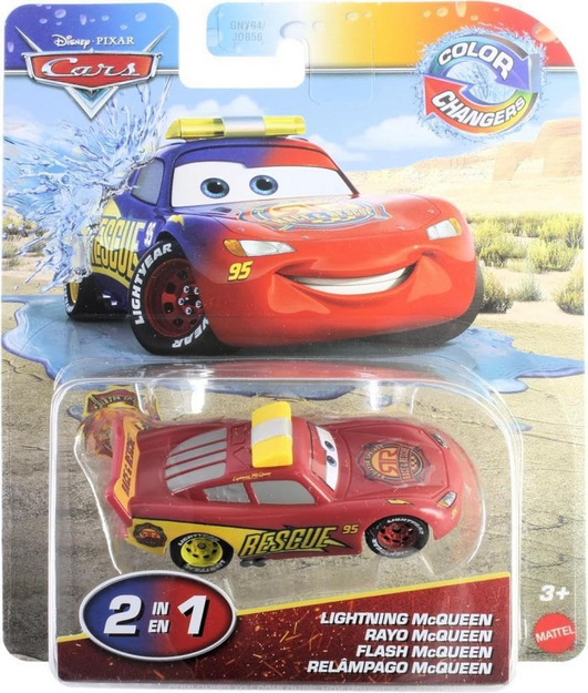 Disney Cars Color Changers Radiator Springs Race & Rescue Lightning McQueen