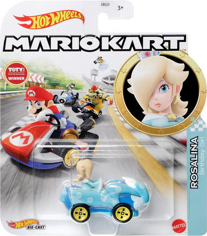 Hot Wheels Mario Kart Rosalina Birthday Gril