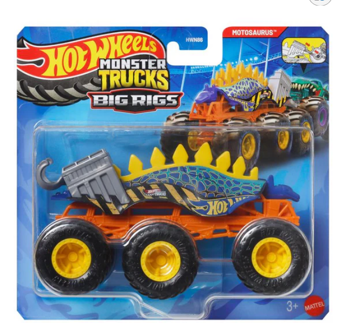 Hot Wheels Monster Truck Big Rigs Motosaurus