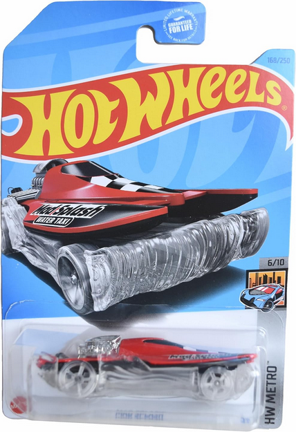 Hot Wheels Mad Splash [red] 168/250 HW Metro 6/10