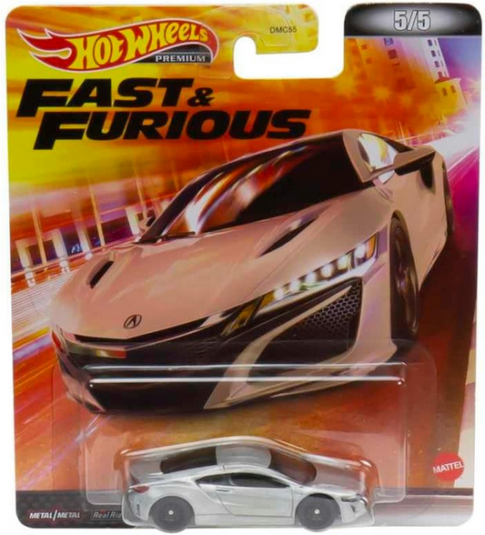 Hot Wheels Premium Fast & Furious '17 Acura NSX 5/5