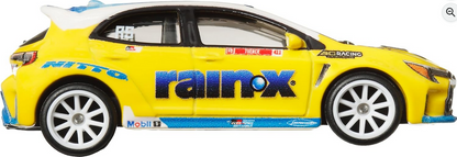 Hot Wheels Premium Toyota Corolla GR Car Culture Collectible Slide Street Vehicle with Real Riders Tires