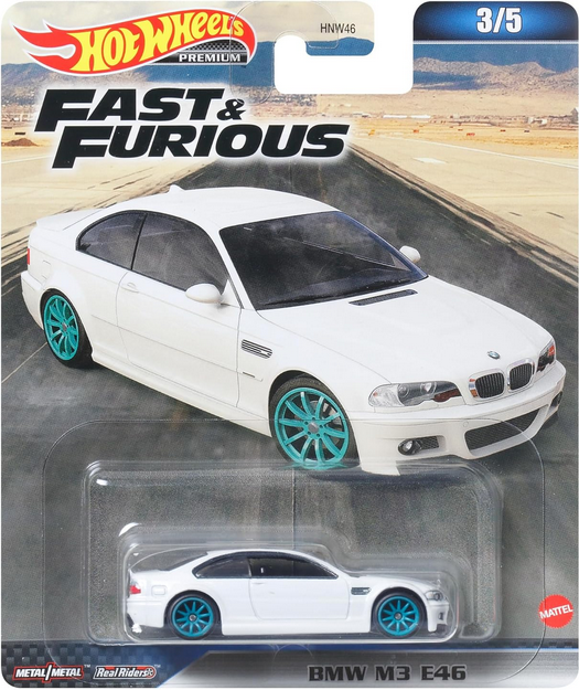 Hot Wheels HNW52 Fast & Furious BMW M3 E46 3/5
