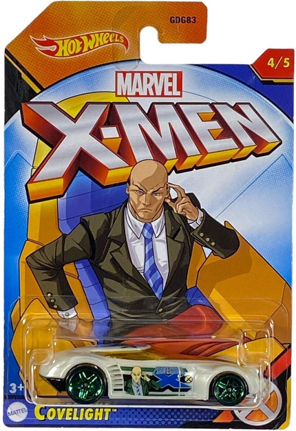 Hot Wheels X-Men Diecast 2023 (Professor X Covelight 4/5)