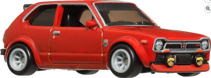 Hot Wheels Premium '73 Honda (Red) Car Culture 4/5