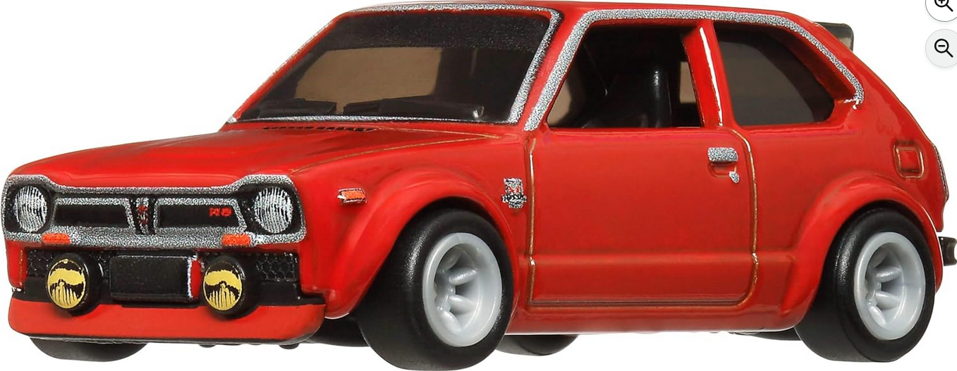 Hot Wheels Premium '73 Honda (Red) Car Culture 4/5