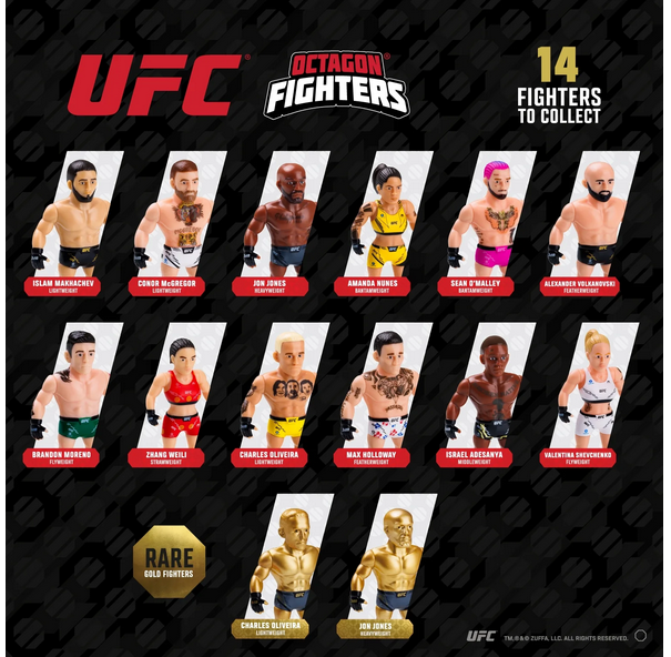 UFC Punching Bag - Mini Articulated Action Figures
