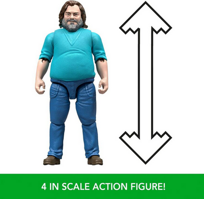Mattel - Minecraft Movie 4'' Steve Figure with Accessories - Collectibles - Multicolor
