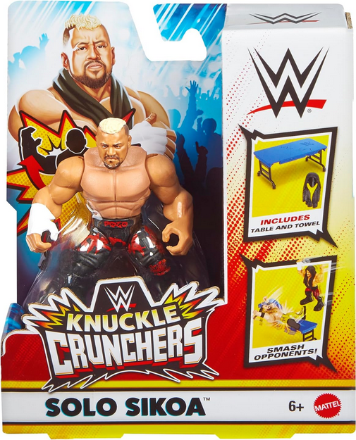 WWE Solo Sikoa Knuckle Crunchers with Table and Towel