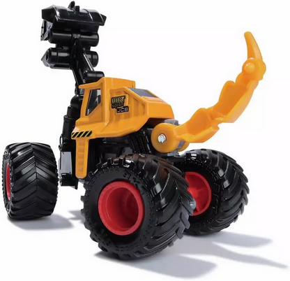 Monster Jam Dirt Squad Dugg Excavator Truck, 1:64 Scale Die-Cast Vehicle