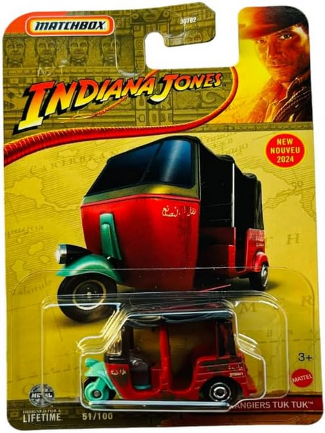 Matchbox Indiana Jones MBX Tangiers Tuk Tuk 51/100