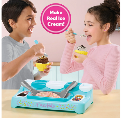 Freezy Bake by Easy-Bake Strawberry Ice Cream Mix - Strawberry Shortcake and Strawberry Delight, Kids Ages 8+