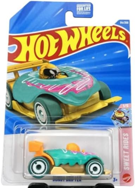 Hot Wheels Donut Drifter [Teal Icing] 54/250 Sweet Rides 1/5