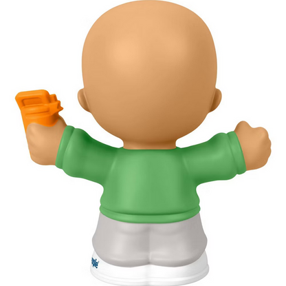 Fisher-Price Little People Athleisure Dad Character Figure for Toddlers & Kids