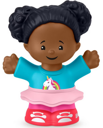 Fisher-Price Little People Girl In Pink Skirt Figure