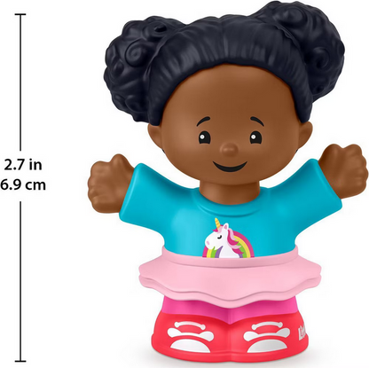 Fisher-Price Little People Girl In Pink Skirt Figure