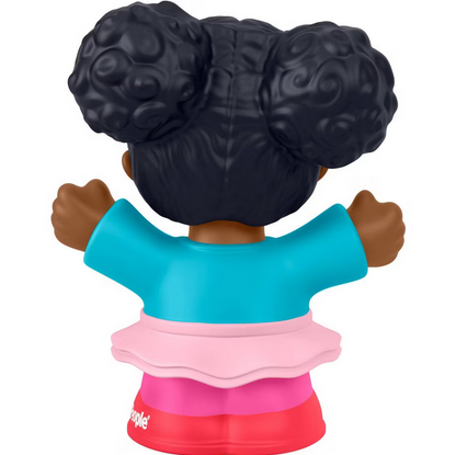 Fisher-Price Little People Girl In Pink Skirt Figure