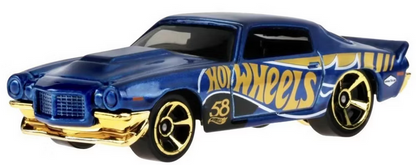 Hot Wheels 1970 Chevy Camaro RS Pearl & Chrome 58th Anniversary