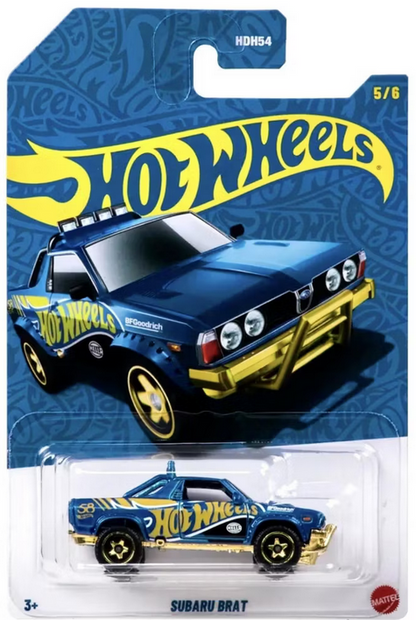 Hot Wheels Subaru Brat Pearl & Chrome 58th Anniversary