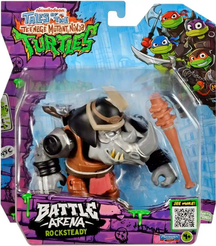 Teenage Mutant Ninja Turtles Tales of the TMNT Battle Arena Rocksteady