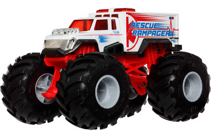 Hot Wheels Monster Truck Ambulance Toy Vehicle 1:24 Scale