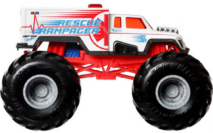 Hot Wheels Monster Truck Ambulance Toy Vehicle 1:24 Scale