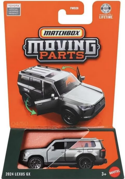Matchbox Moving Parts 2024 Lexus GX [Gray]
