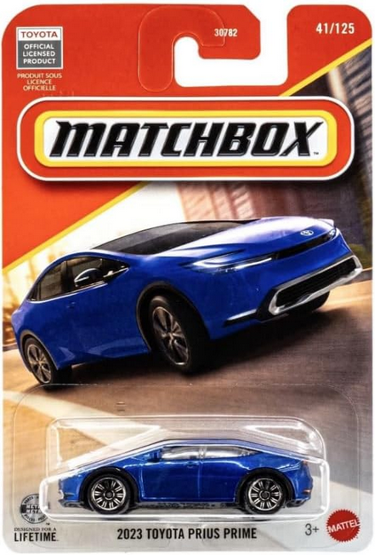 Matchbox 2023 Toyota Prius Prime [Blue] 41/125