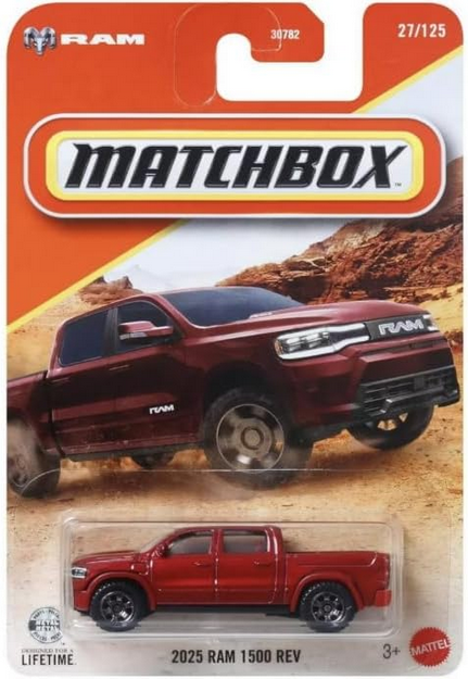 Matchbox 2025 Ram 1500 REV [Red] 27/125