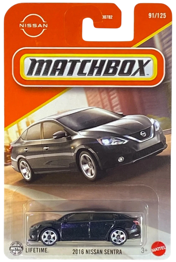 Matchbox 2016 Nissan Sentra Black Series 91/125