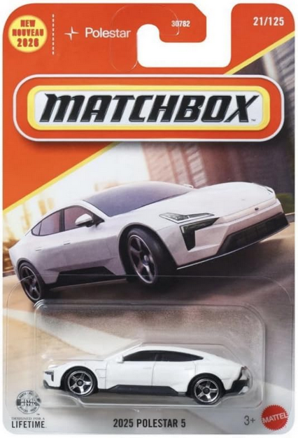 Matchbox 2025 Polestar 5 [White] 21/125