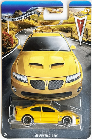Hot Wheels Silver Series '06 Pontiac GTO [Yellow] 2/5