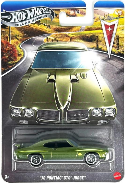 Hot Wheels Silver Series '70 Pontiac GTO Judge [Green] 4/5