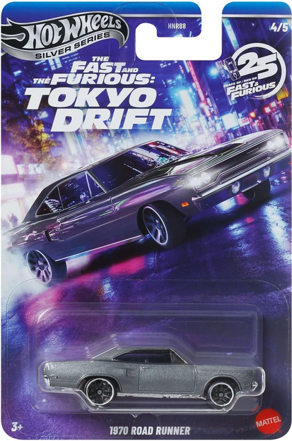 Hot Wheels Fast and FURIOUS Tokyo Drift Auto 1970 Road Runner 4/5