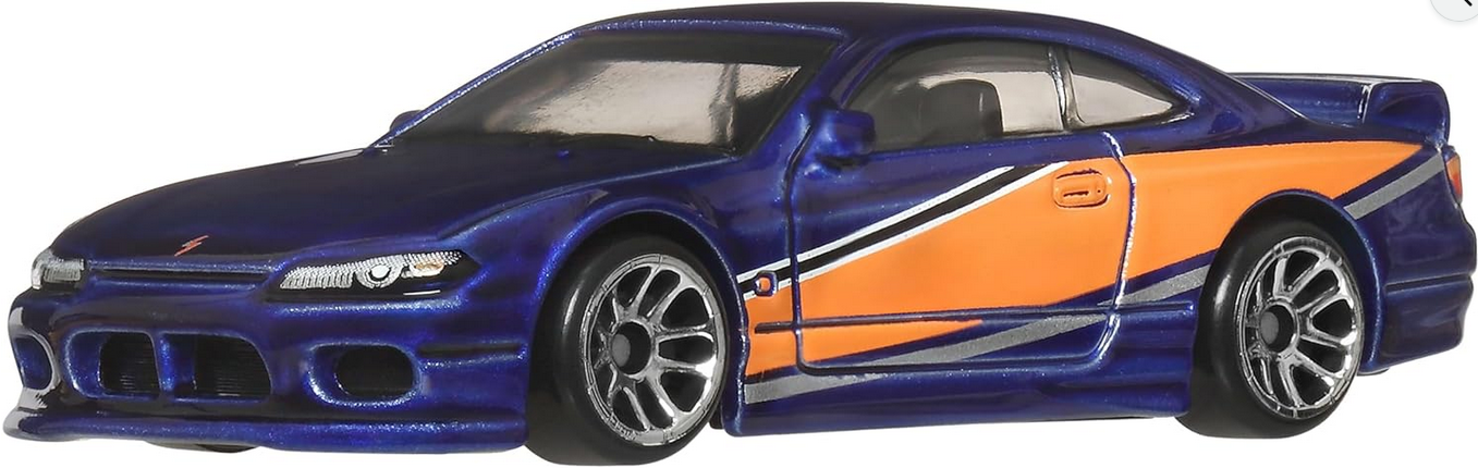 Hot Wheels Fast and Furious Tokyo Drift Car Nissan Silvia S15 Model Die Cast Scale 1:64