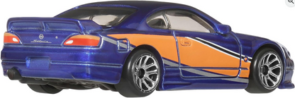 Hot Wheels Fast and Furious Tokyo Drift Car Nissan Silvia S15 Model Die Cast Scale 1:64