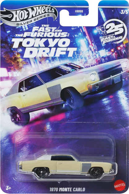 Hot Wheels Fast & Furious Tokyo Drift Auto 1970 Monte Carlo 3/5