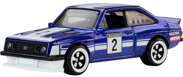 Hot Wheels Silver Series Ford Escort RS 2000 Rally Racers 3/5
