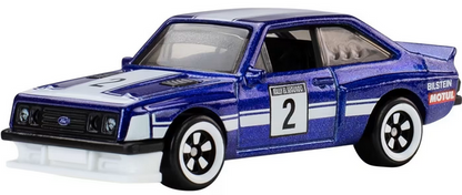 Hot Wheels Silver Series Ford Escort RS 2000 Rally Racers 3/5