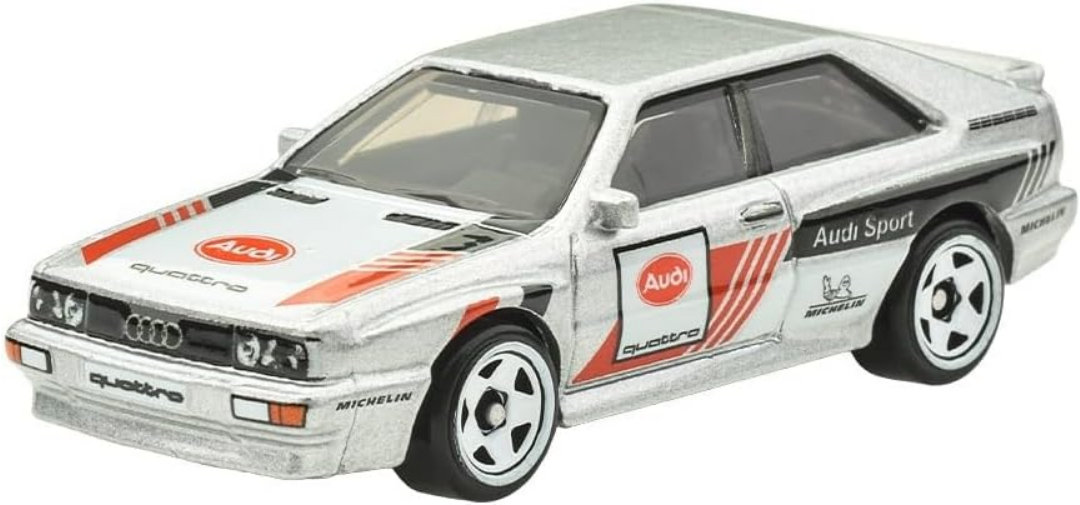 Hot Wheels Silver Series Rally Racers '87 Audi Quattro [Silver] 1/5