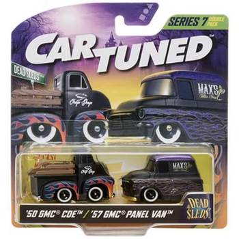 CarTuned 1950 GMC COE & 1957 GMC Panel Van Dead Sleds Series 7 2 Pack