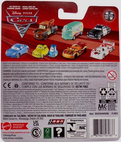 Disney Pixar Cars Lightning McQueen with Racing Wheels