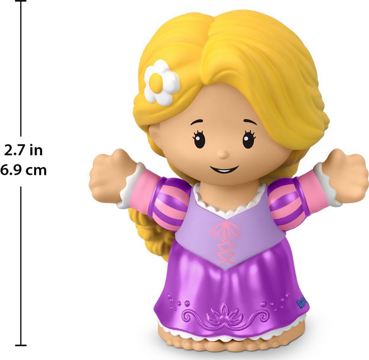 Disney Princess Repunzel Little People Single Character Figure Toddler Toy