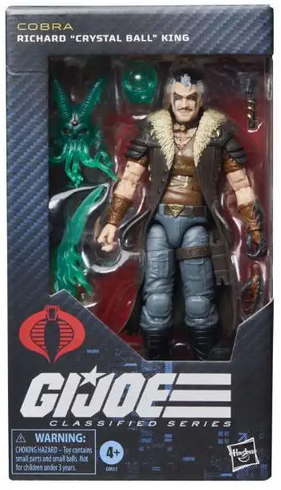 GI Joe Classified Series Richard Crystal Ball King Exclusive 6 Action Figure 159