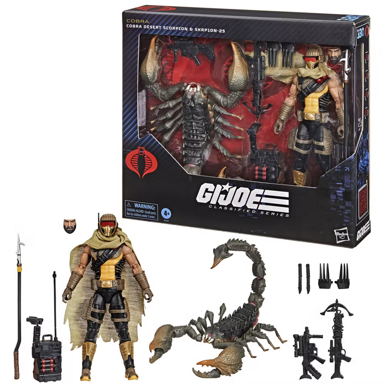 G.I. Joe Classified Series #180, Cobra Desert Scorpion & SKRP10N-25